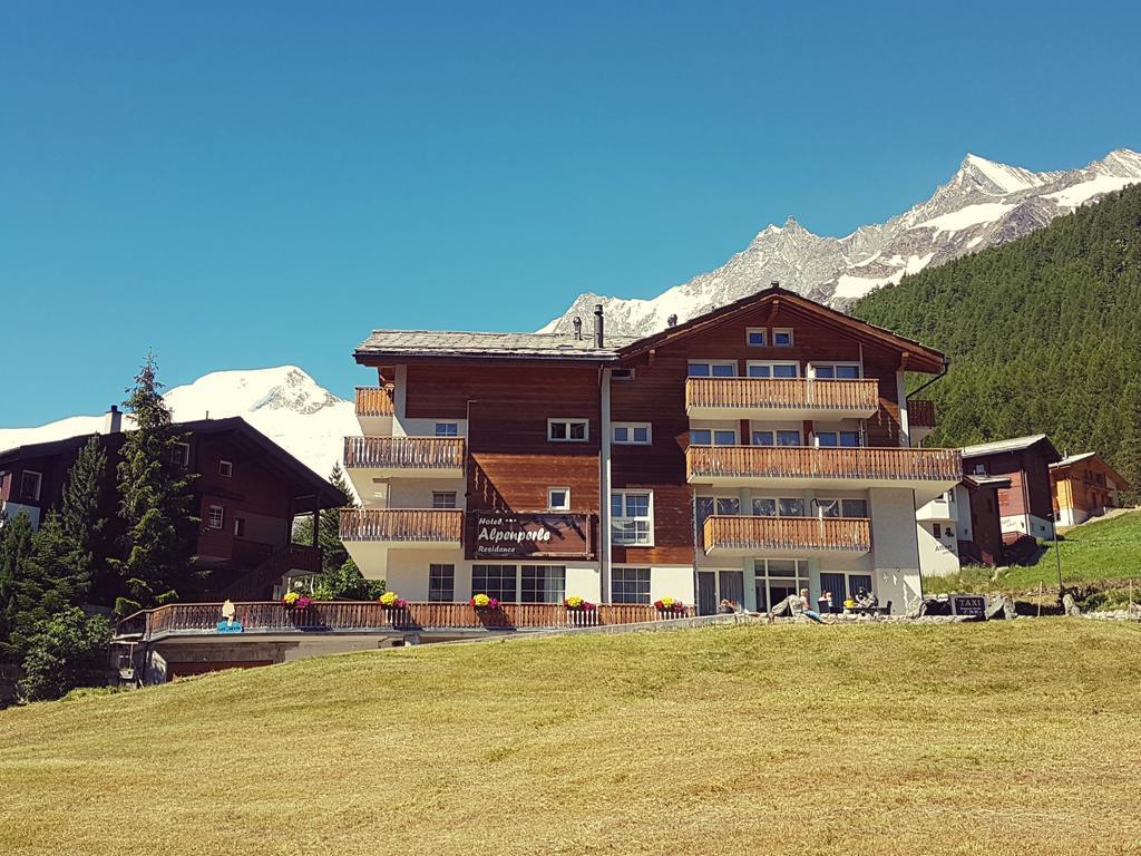 Hotel Alpenperle Saas-Fee Exterior foto