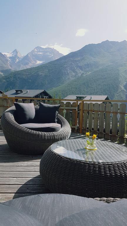 Hotel Alpenperle Saas-Fee Exterior foto