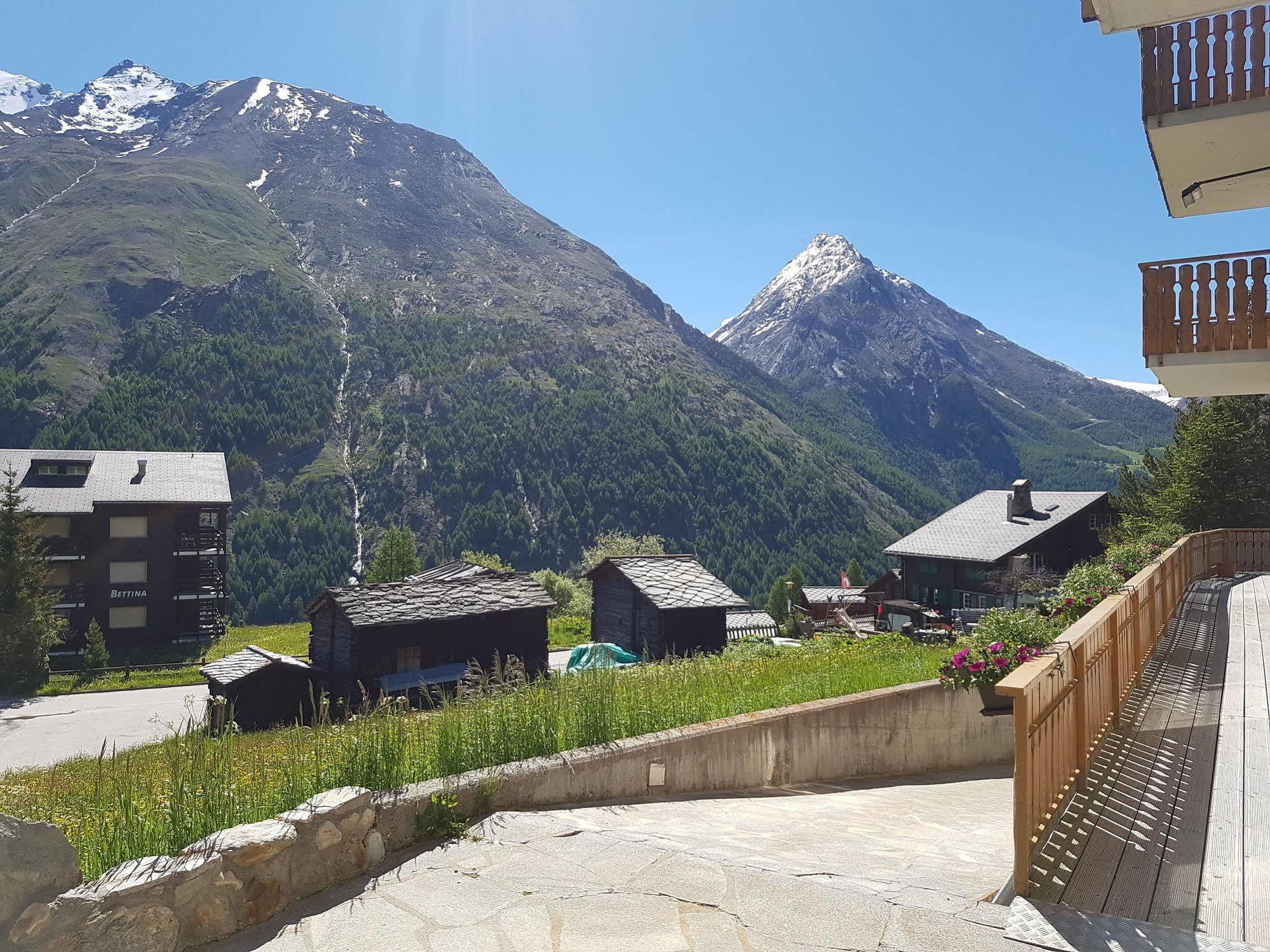 Hotel Alpenperle Saas-Fee Exterior foto